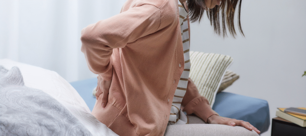 Ból na dole pleców w 1 trymestrze ciąży